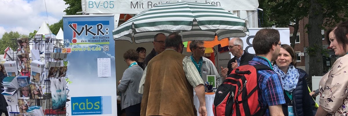 VKR-Stand auf der Kirchenmeile