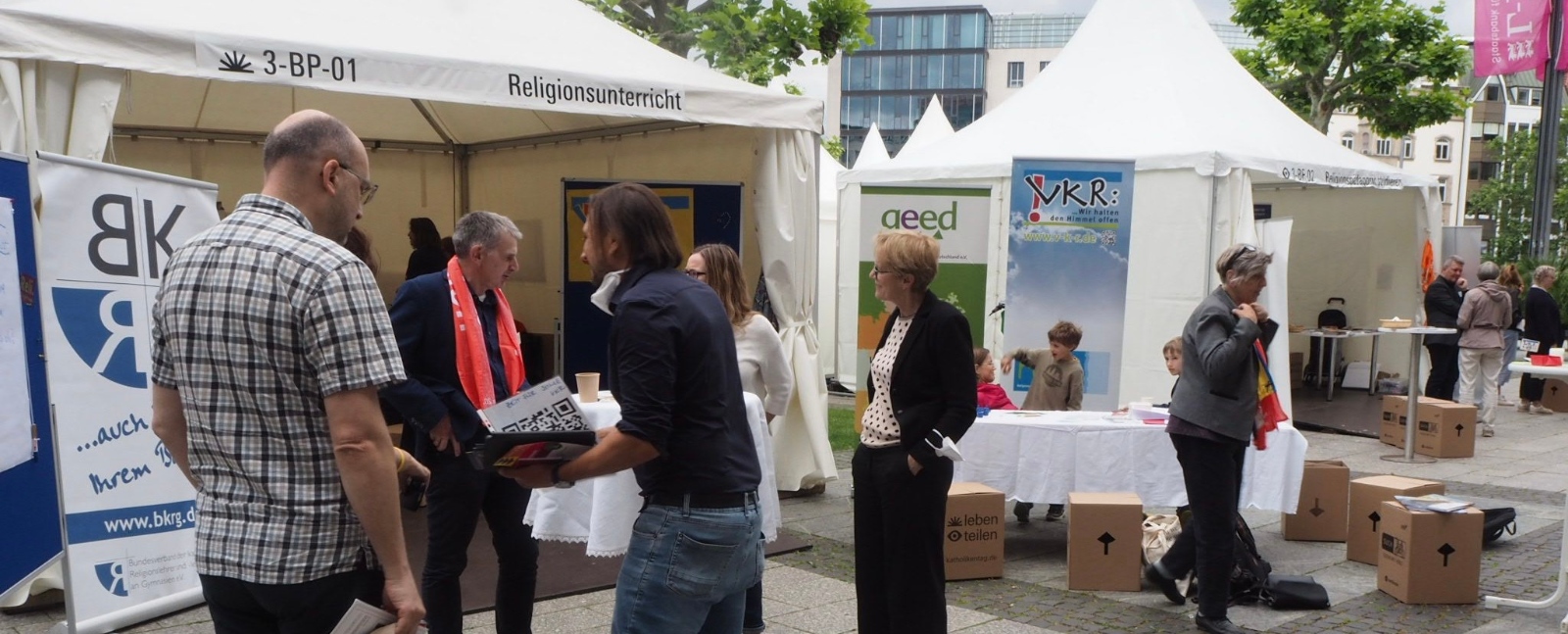 Stand auf dem Katholikentag