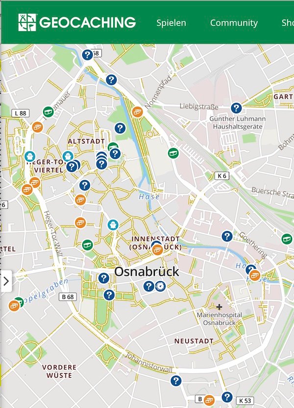 Niedersachsen - Projekt - GeoCaching (Osnabrück) (c) v-k-r.de